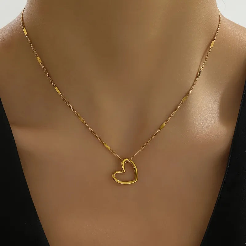 Open Heart Necklace