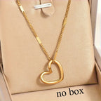Open Heart Necklace
