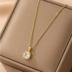 Radiant Stone Necklace