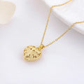 Pure Heart Rosary Necklace
