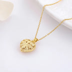 Pure Heart Rosary Necklace